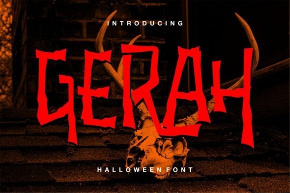 Gerah Font - Featured Image