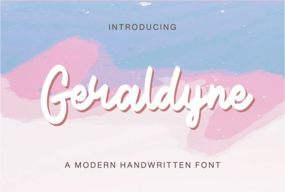 Geraldyne Font - Featured Image