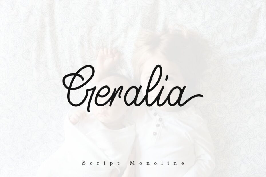 Geralia Font - Featured Image