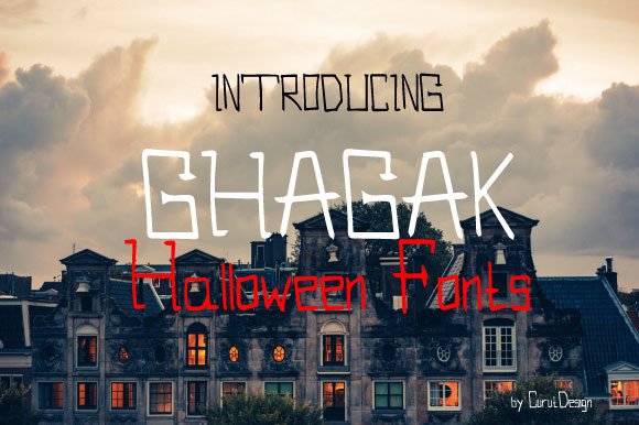 Ghagak Font - Featured Image