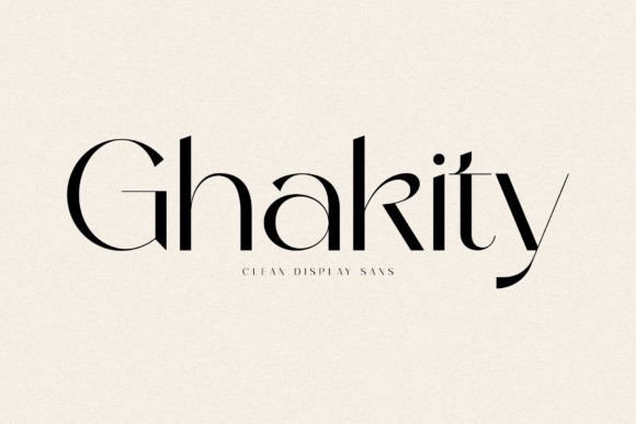 Ghakity Font - Featured Image