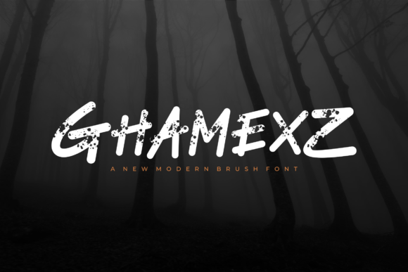 Ghamexz Font - Featured Image