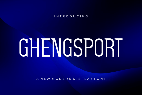Ghengsport Font - Featured Image