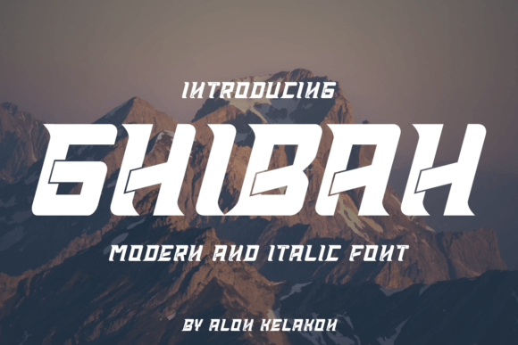 Ghibah Font - Featured Image