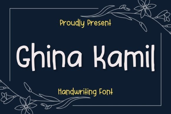 Ghina Kamil Font - Featured Image
