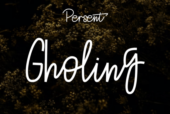 Gholing Font - Featured Image