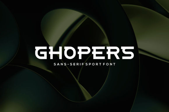 Ghopers Font - Featured Image