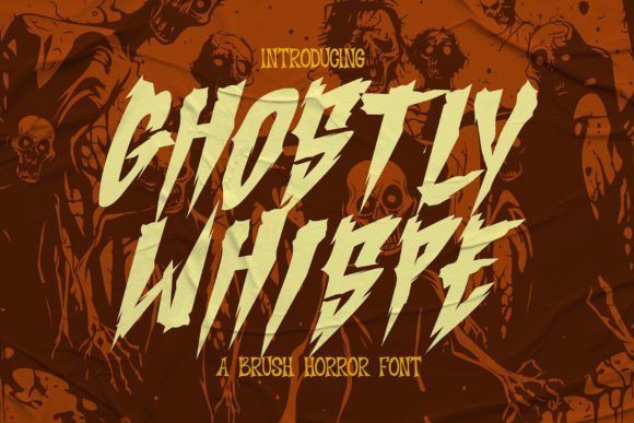 Ghoslty Whispe Font - Featured Image