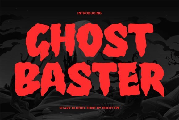 Ghost Baster Font - Featured Image
