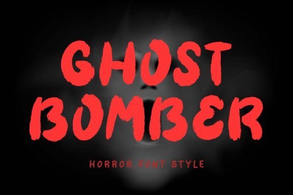 Ghost Bomber Font - Featured Image