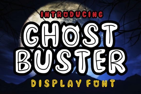 Ghost Buster Font - Featured Image