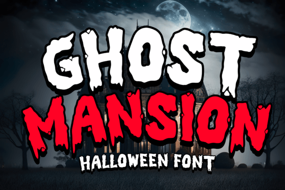 Ghost Mansion Font - Featured Image
