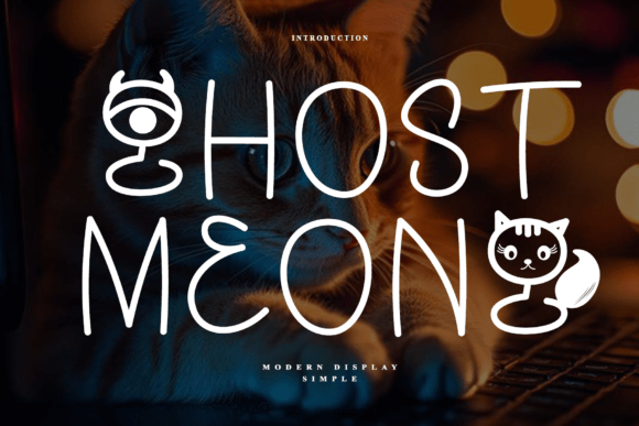 Ghost Meong Font - Featured Image