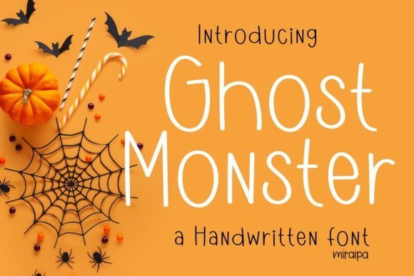 Ghost Monster Font - Featured Image
