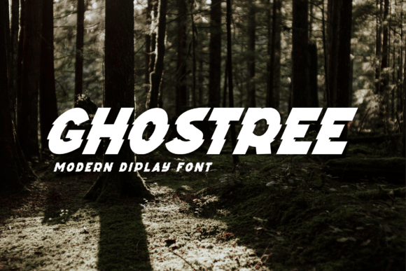 Ghostree Font - Featured Image