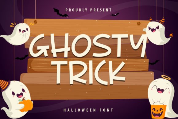 Ghosty Trick Font - Featured Image