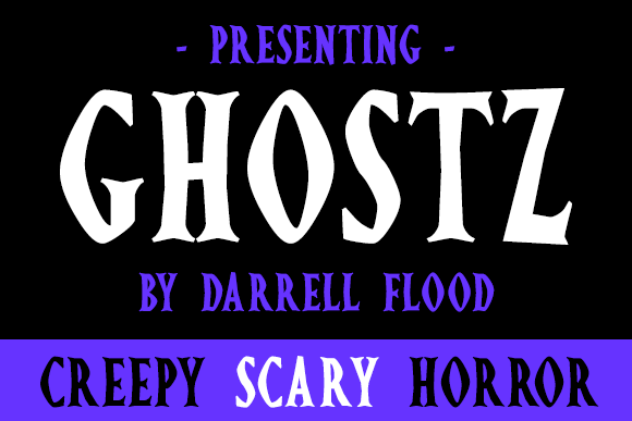 Ghostz Font - Featured Image