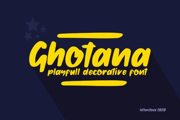 Ghotana Font - Featured Image