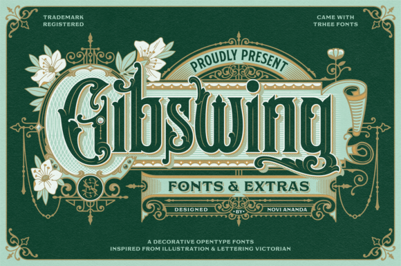 Gibswing Font - Featured Image