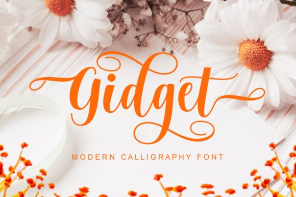 Gidget Font - Featured Image