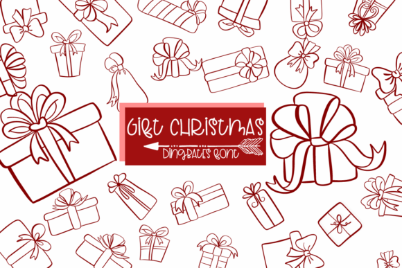 Gift Christmas Font - Featured Image
