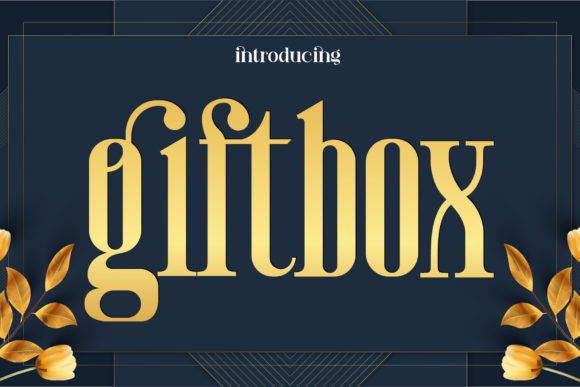 Giftbox Font - Featured Image
