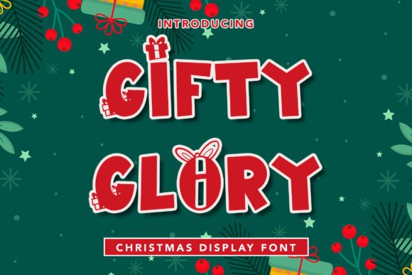 Gifty Glory Font - Featured Image
