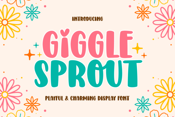 Giggle Sprout Font - Featured Image