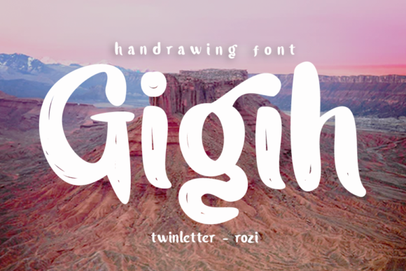 Gigih Font - Featured Image