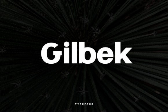 Gilbek Font - Featured Image