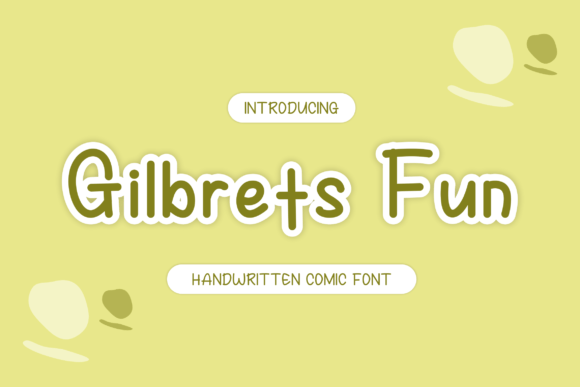 Gilbretsfun Font - Featured Image