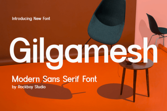 Gilgamesh Font - Featured Image