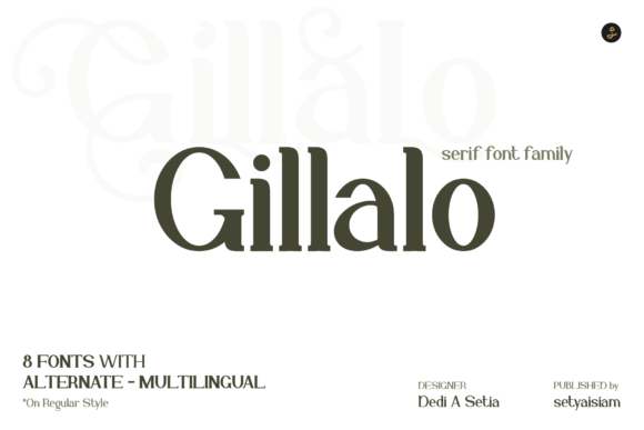 Gillalo Font - Featured Image