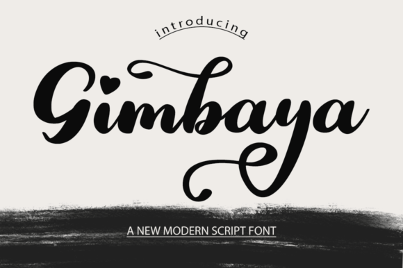 Gimbaya Font - Featured Image