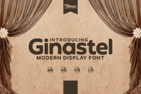 Ginastel Font - Featured Image
