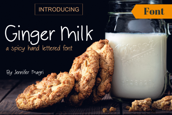 Ginger Milk Font - Featured Image