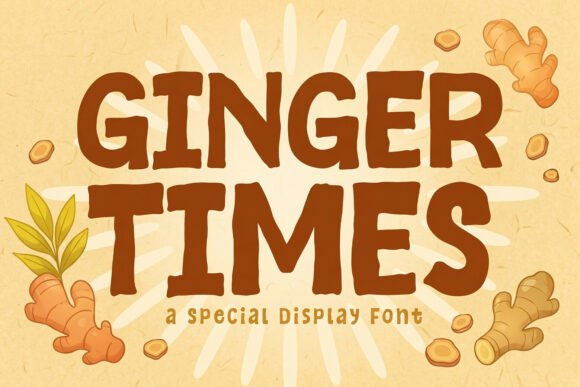 Ginger Times Font - Featured Image
