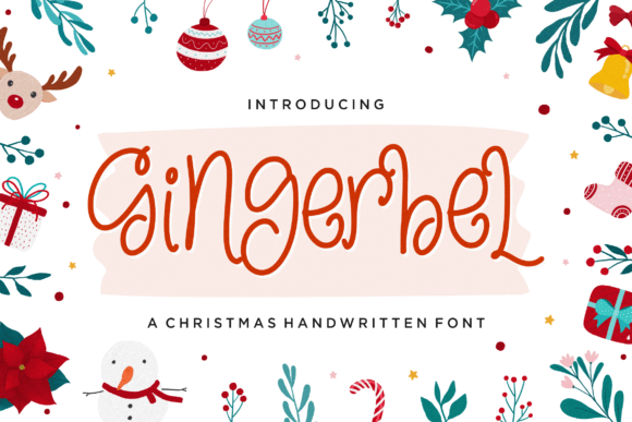 Gingerbel Font - Featured Image