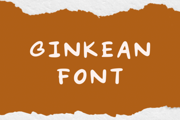 Ginkean Font - Featured Image