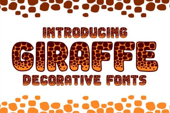 Giraffe Font - Featured Image