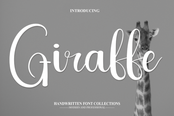 Giraffe Font - Featured Image