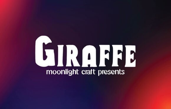 Giraffe Font - Featured Image