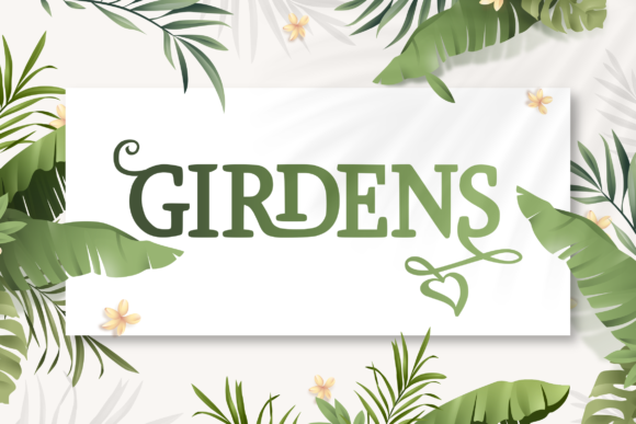 Girdens Font - Featured Image