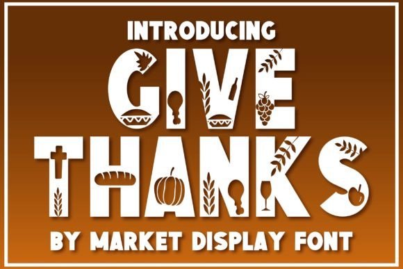 Give Thanks Font - Featured Image
