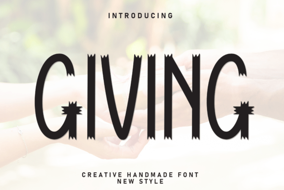 Giving Font - Featured Image