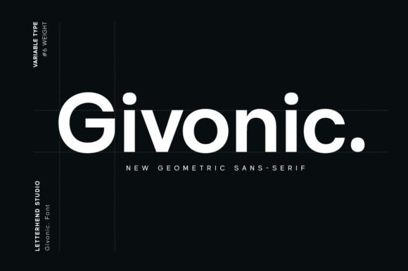 Givonic Font - Featured Image