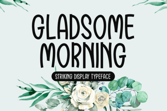 Gladsome Morning Font - Featured Image