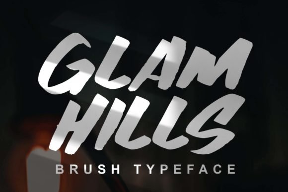 Glam Hills Font - Featured Image