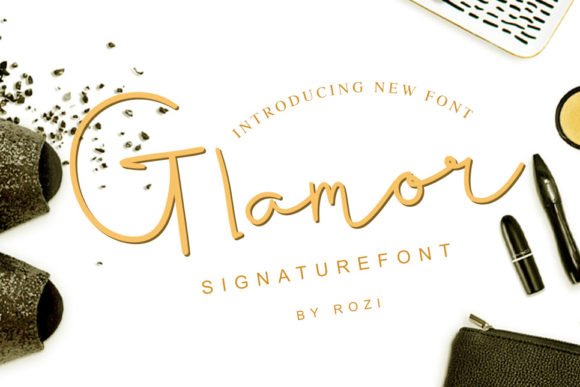 Glamor Font - Featured Image