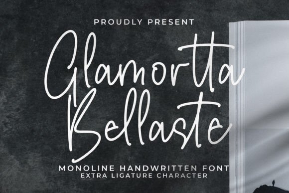 Glamortta Bellaste Font - Featured Image